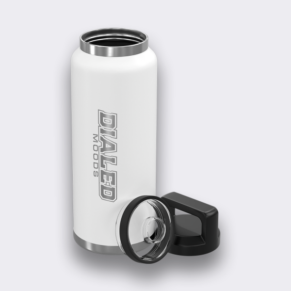 32oz Insulated Water Bottle (White)